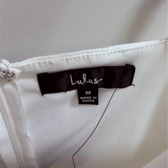 White Bow Sleeveless Jumpsuit - Picture 3 of 5